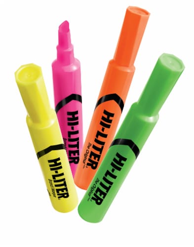 Avery® Desk Style Chisel Tip Hi-Liter™ Perspective: left