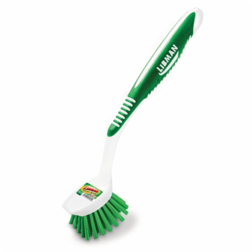 Libman® Kitchen Brush White/Green Perspective: left