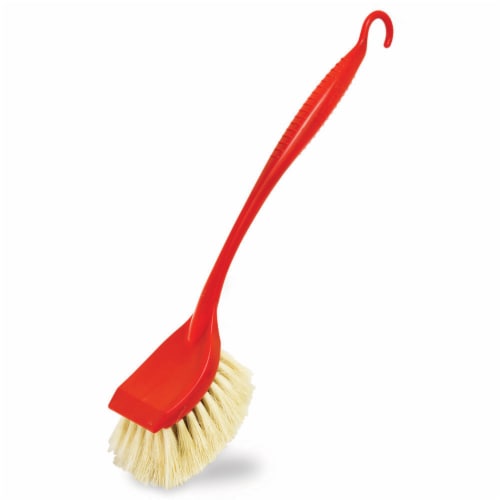 Libman Long Handle Tampico Scrub Brush 00521 Perspective: left