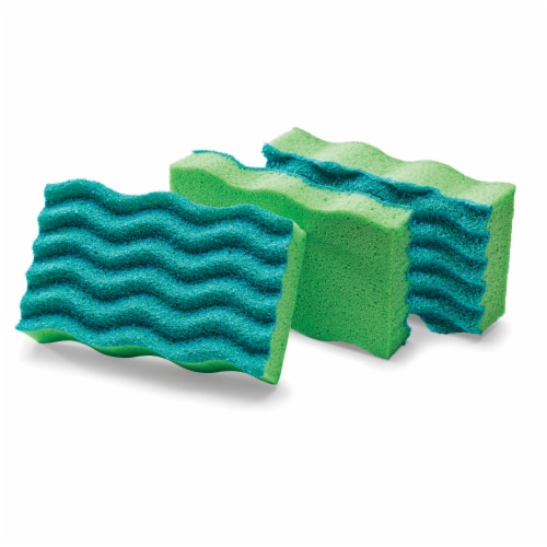 Libman® All-Purpose Odor-Resistant Scrub Sponges Perspective: left