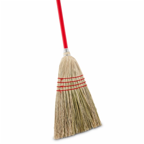 Libman Easy Do Every Day Corn Broom Perspective: left