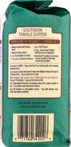 Tenda-Bake® White Corn Meal Perspective: left