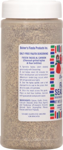 Fiesta® Salt Free Fajita Seasoning Perspective: left