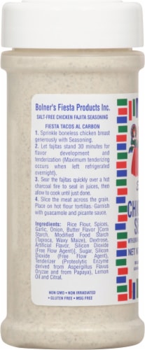 Fiesta® Salt Free Chicken Fajita Seasoning Perspective: left