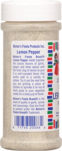 Fiesta® Lemon Pepper Seasoning Perspective: left