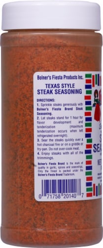 Fiestas® Texas Style Steak Seasoning Perspective: left