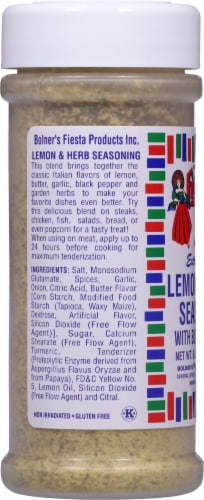 Fiesta® Extra Fancy Lemon & Herb Seasonings Perspective: left