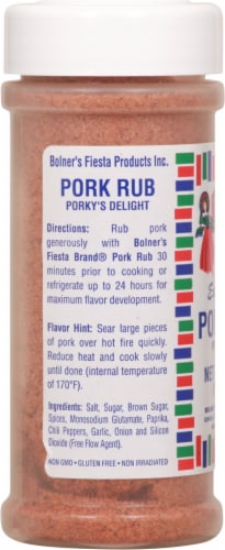 Fiesta® Extra Fancy Porky's Delight Pork Rub Perspective: left