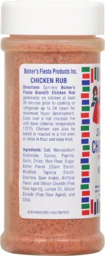 Fiesta® Chicken Rub Perspective: left