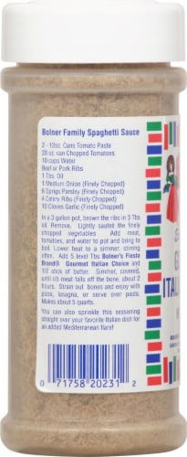Fiesta® Extra Fancy Gourmet Italian Choice Seasoning Perspective: left