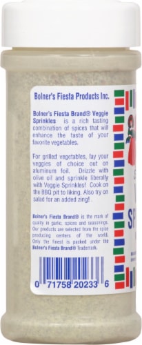 Fiesta® Veggie Sprinkles Perspective: left