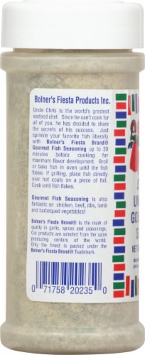 Fiesta Uncle Chris Gourmet Fish Seasoning 5 oz Fry s Food Stores