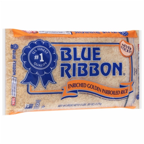 Blue Ribbon® Enriched Golden Parboiled Rice Perspective: left