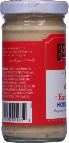 Beaver® Extra Hot Horseradish Perspective: left