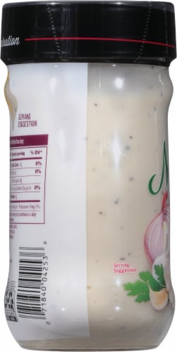 Marie's Creamy Italian Garlic Dressing Perspective: left