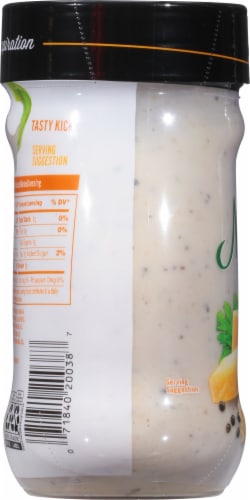 Marie's Asiago Peppercorn Dressing + Dip Perspective: left