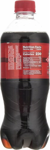 Dr. Wham® Cola Soda Perspective: left