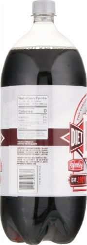 Dr. Wham Diet Cola Soda Perspective: left
