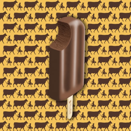 Blue Bell® Fudge Frozen Dairy Dessert Bars Perspective: left