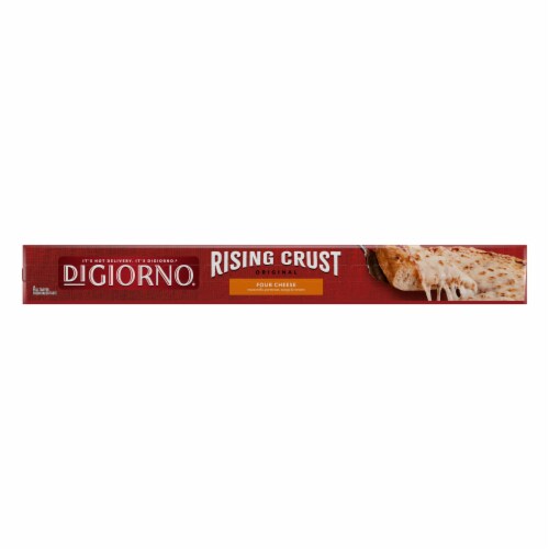 DiGiorno Rising Crust Four Cheese Pizza Perspective: left