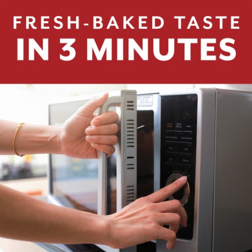 DiGiorno Four Cheese Frozen Personal Pizza on a Hand-Tossed Style Traditional Crust Perspective: left