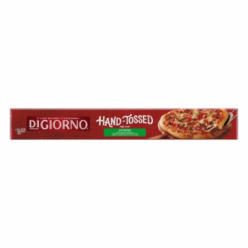 DIGIORNO Supreme Hand-Tossed Style Crust Frozen Pizza Perspective: left