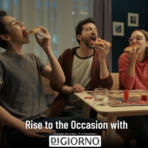 DiGiorno Detroit Style Crust Four Cheese Pizza Perspective: left