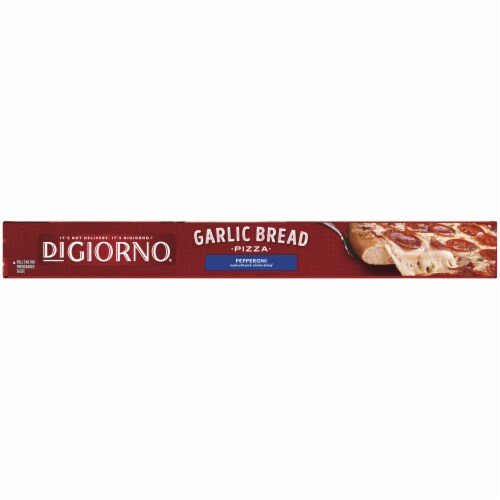 DIGIORNO® Garlic Bread Pizza Pepperoni Perspective: left