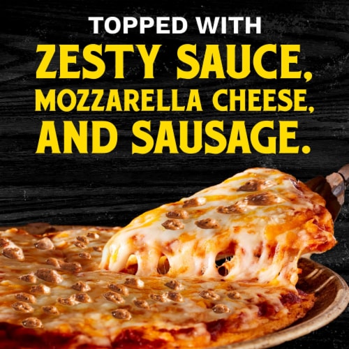 Tombstone Classic Sausage Frozen Pizza Perspective: left