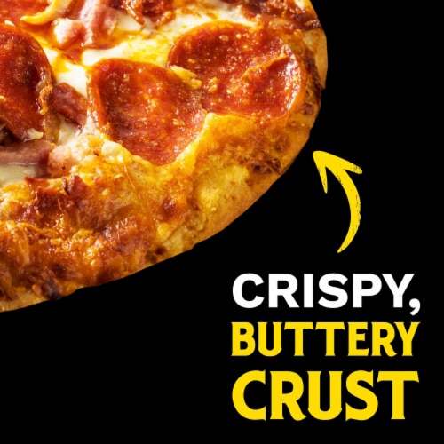 Tombstone Four Meat Frozen Pizza Perspective: left
