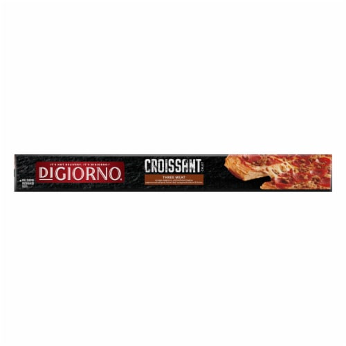 DIGIORNO® Croissant Crust Three Meat Frozen Pizza Perspective: left