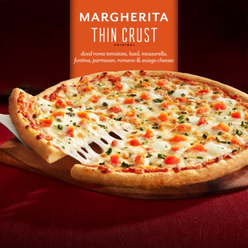 DiGiorno Frozen Pizza Margherita Thin Crust Frozen Pizza Perspective: left