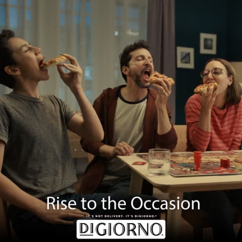DiGiorno Loaded Ultra Thin Crust Carnivore Pizza Perspective: left