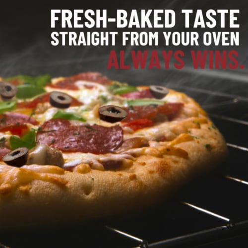 DiGiorno Supreme Rising Crust Frozen Pizza Perspective: left