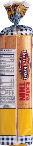 ButterKrust® Extra Thin Bread Perspective: left