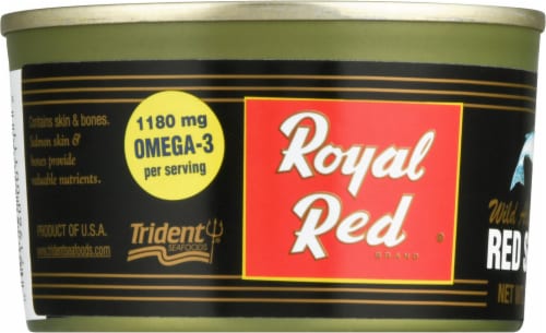 Royal Red Wild Red Sockeye Salmon Perspective: left