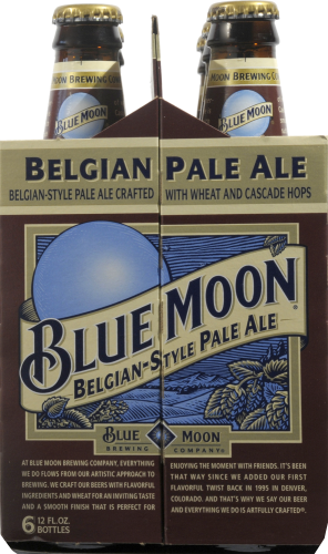 Blue Moon Belgian Pale Ale Perspective: left
