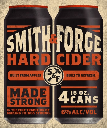 Smith & Forge® Hard Cider Perspective: left
