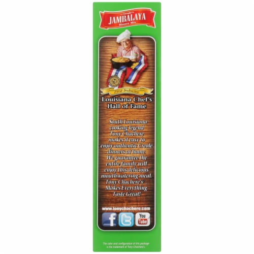 Tony Chachere's® Creole Jambalaya Dinner Mix Perspective: left