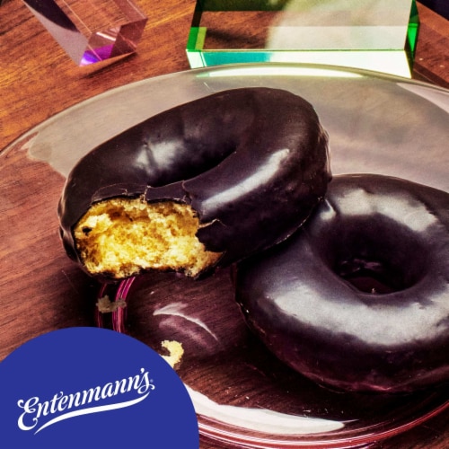 Entenmann's Classic Rich Frosted Donuts Perspective: left