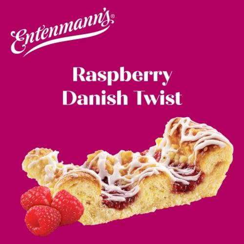 Entenmann's Raspberry Danish Twist Perspective: left