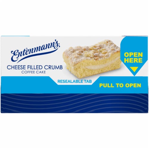 Entenmann's® Cheese Filled Crumb Coffee Cake Perspective: left