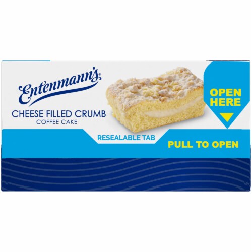 Entenmann's® Cheese Filled Crumb Coffee Cake Perspective: left