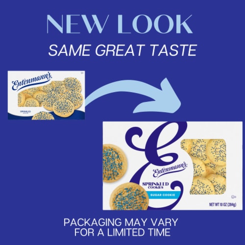 Entenmann's Sprinkle Sugar Cookies Perspective: left