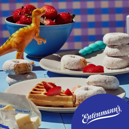 Entenmann's Powdered Donuts Perspective: left