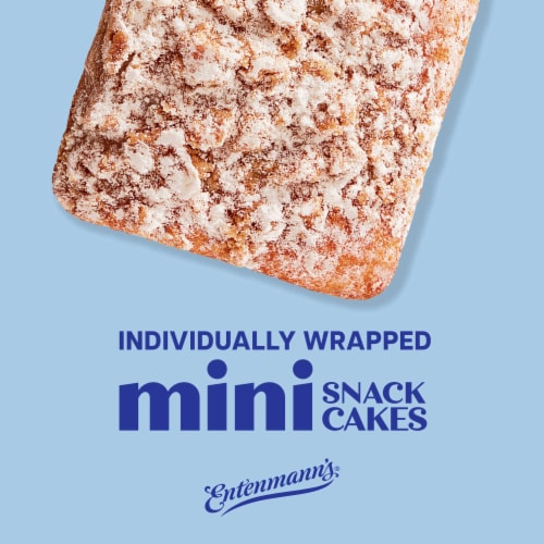Entenmann's Cinnamon Sugar Mini Crumb Cakes Perspective: left