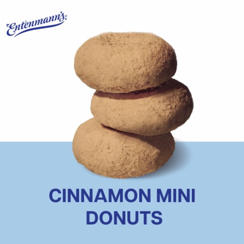 Entenmann's Pop'ettes Cinnamon Mini Donuts Perspective: left