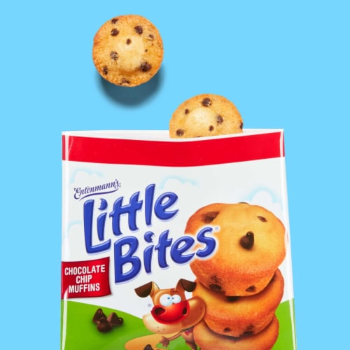 Entenmann's® Little Bites® Chocolate Chip Mini Muffins Value Pack Perspective: left