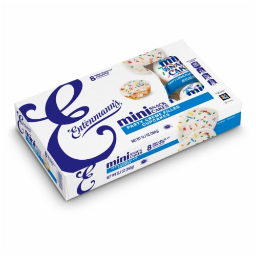 Entenmann's® Party Creme Filled Cupcakes Perspective: left