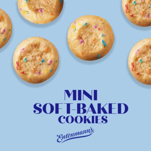 Entenmann's Soft-Baked Party Cake Mini Cookies Perspective: left